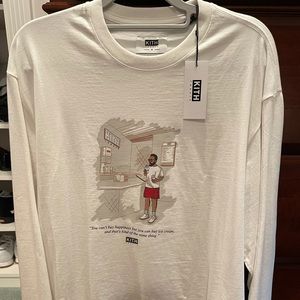 KITH TREATS L/S WHITE Shirt. Brand New with tags